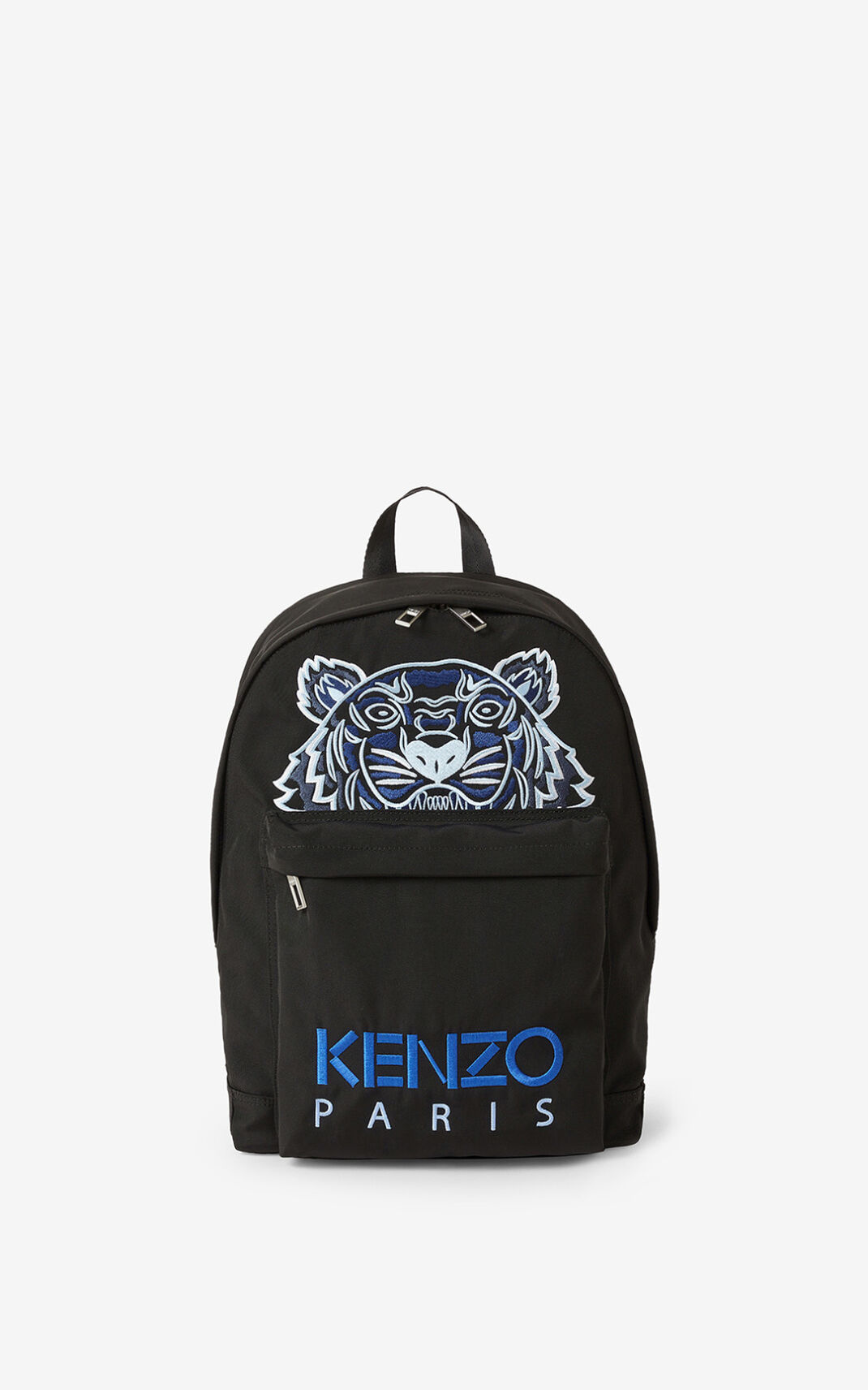 Kenzo Kanvas Kampus Tiger Sırt Çantası Bayan Siyah | 6831-VHANX